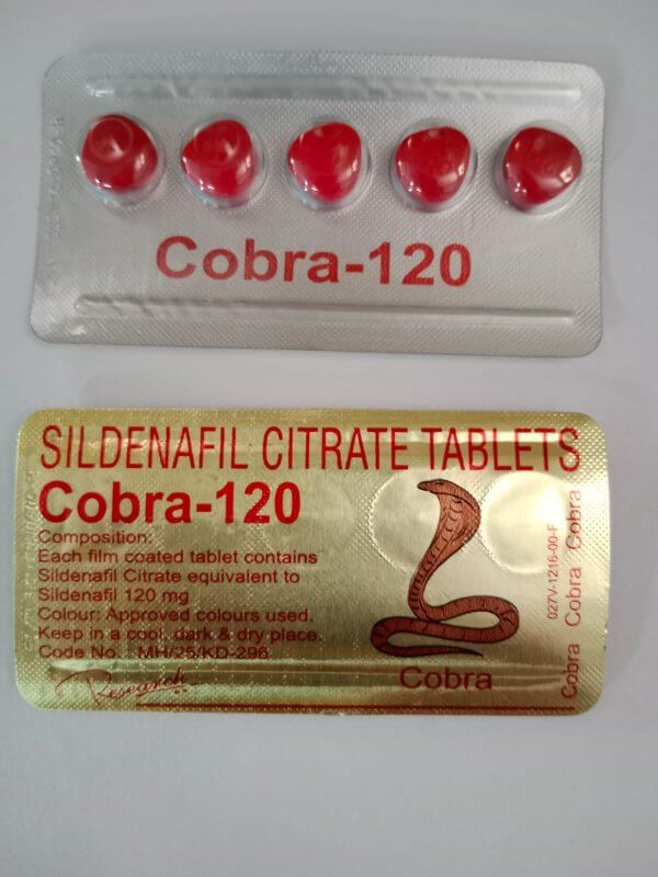 Cobra 120mg Sex tab