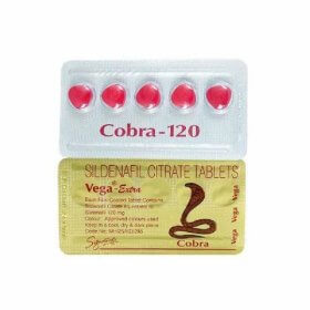 Cobra 120mg Sildenafil Tablets
