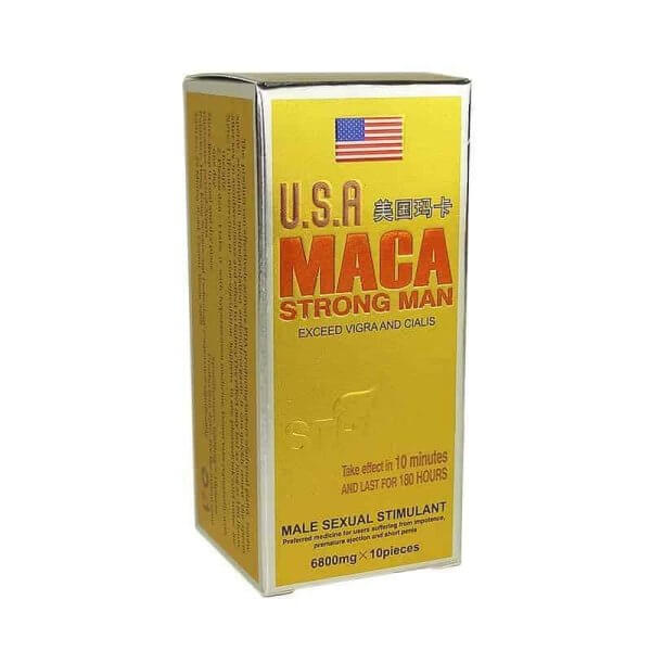 Maca USA Strong Man Power Pills